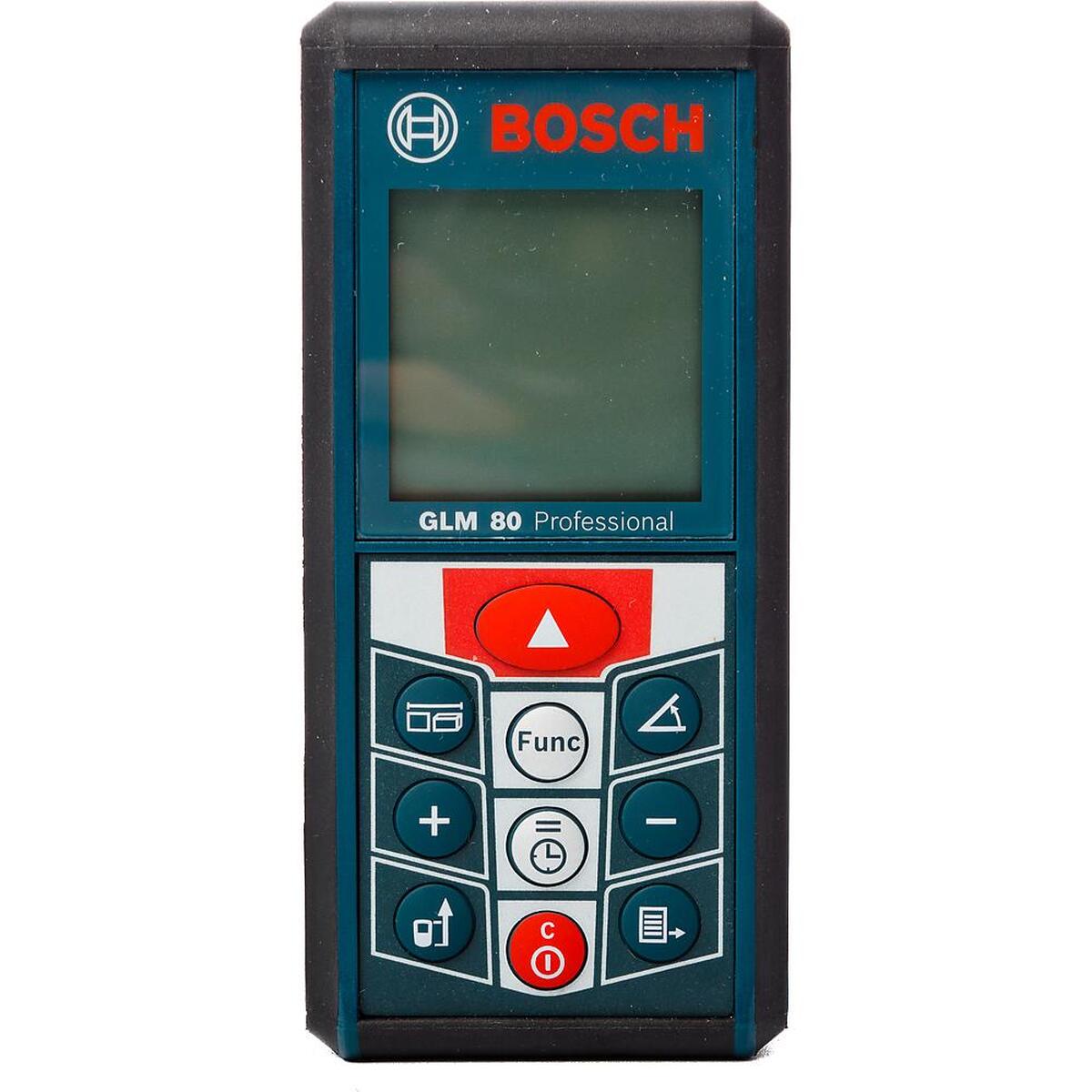 Лазерный дальномер Bosch GLM 80 + зимняя сумка, шапка, шарф, зимние рабочие перчатки — Фото 1